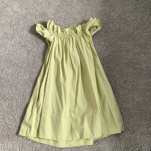 Free People Lemon Yellow Mini Dress